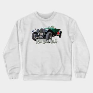 1927 Bentley 3 Litre Speed Model Tourer Crewneck Sweatshirt